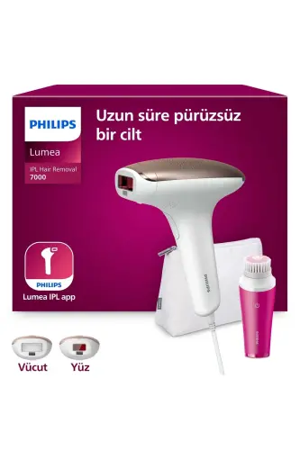 Brı924/00 Lumea Lazer Epilasyon Ipl Tüy Alma Cihazı, Çanta ve Yüz Temizleme Cihazı Hediyeli - 1
