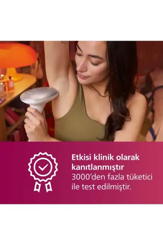 Brı924/00 Lumea Lazer Epilasyon Ipl Tüy Alma Cihazı, Çanta ve Yüz Temizleme Cihazı Hediyeli - 8
