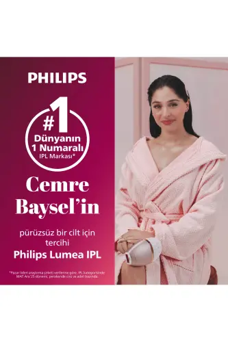 Brı924/00 Lumea Lazer Epilatsiya IPL Soch Olib Tashlash Qurilmasi, Sumka va Yuz Tozalash Qurilmasi Sovg'a Qilingan - PHILIPS (1)