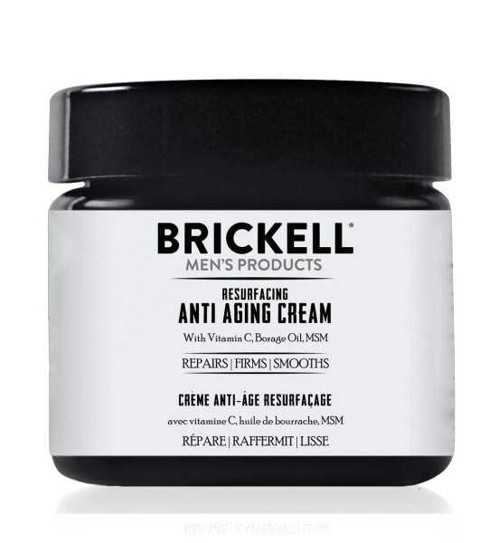 Brickell Men's Products Resurfacing Anti-Aging Face Cream For Men, Natural and Organic Face Moisturizer, Vitamin C Cream For Wrinkles, 2 oz, Scented - 7