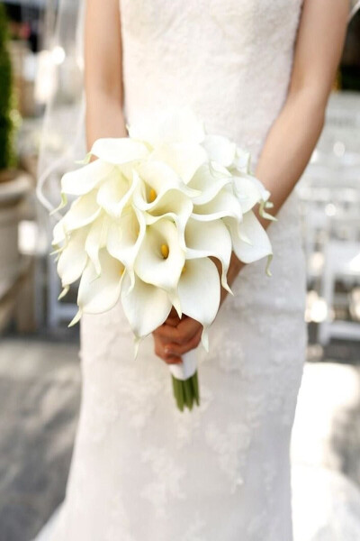 Bridal Bouquet White Wet Gala Groom Boutonniere - FESLEĞEN ÇIÇEK