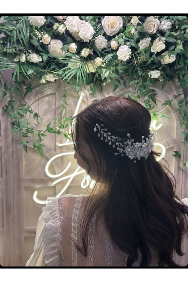 Bridal Crown Hair Accessory - 8