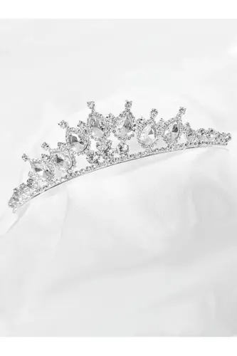 Bridal Crown Wedding Henna and Engagement Crown Delicate Bead Bridal Henna Crown - 4