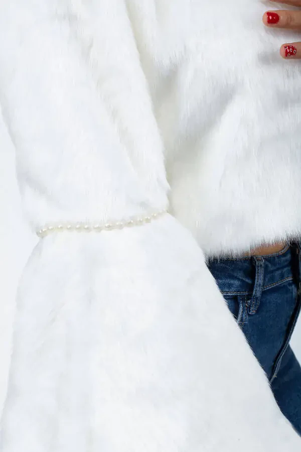 Bridal Dress Fur Bolero - 13