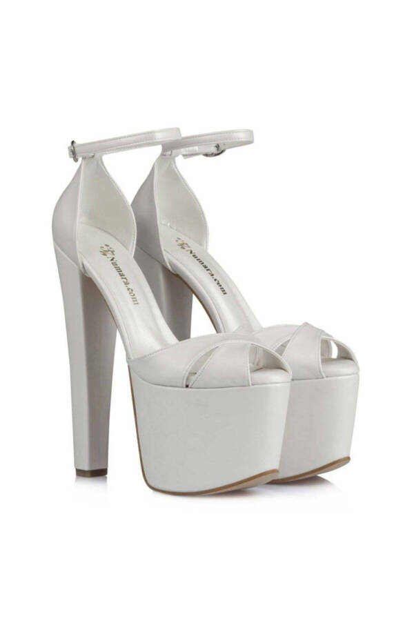 Bridal High Platform Shoes - 1