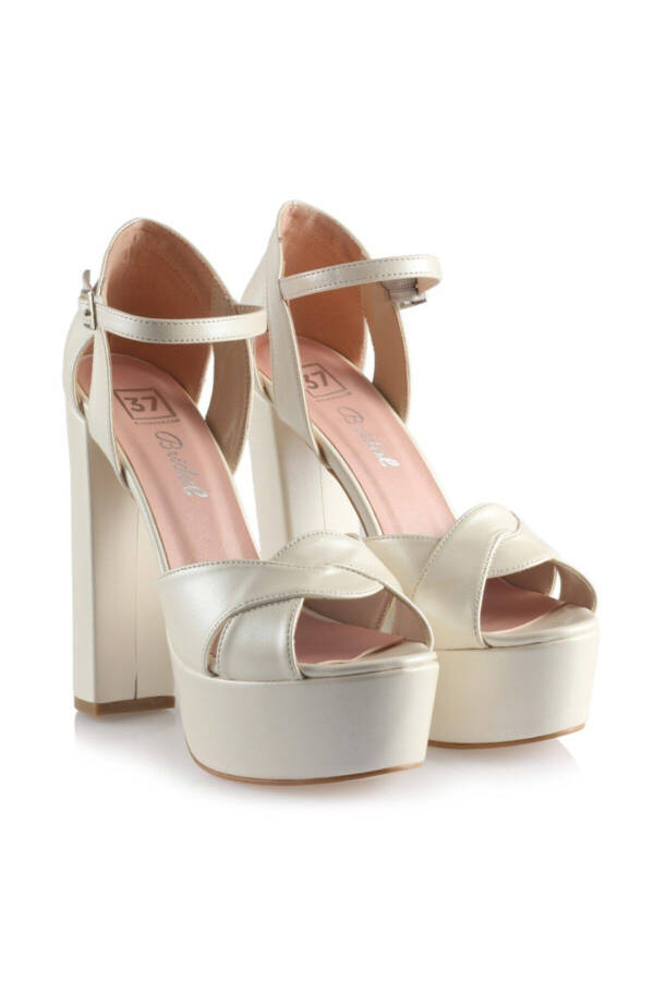 Bridal Platform Heels - 1