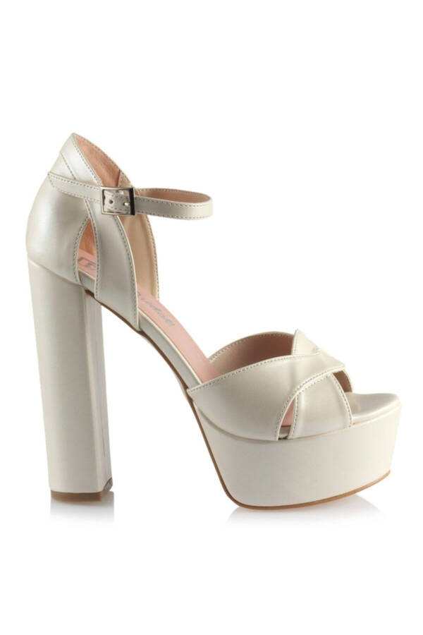 Bridal Platform Heels - 4