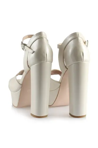 Bridal Platform Heels - 37NUMARA (1)