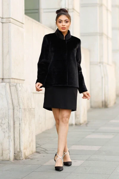 Bridal Stole, Fur, Jacket, Bridal Stole Tail Jacket - 1