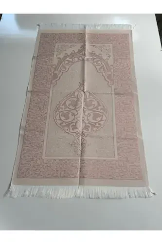 Bridal trousseau prayer rug set-Powder - 4