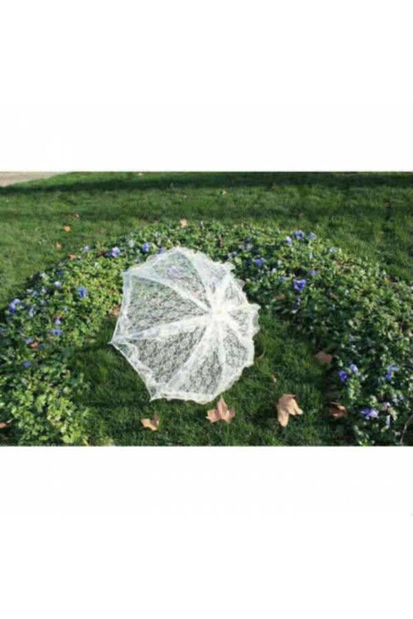 Bridal Umbrella Full Lace 85 cm Diameter - 3