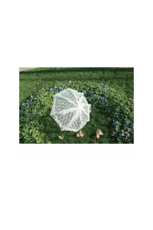 Bridal Umbrella Full Lace 85 cm Diameter - 3