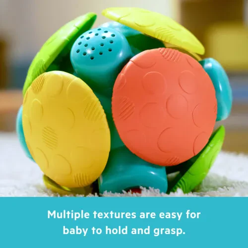 Bright Starts Wobble Bobble Crawl & Chase Baby Activity Ball Toy, Unisex, Ages 3 Months + - 10