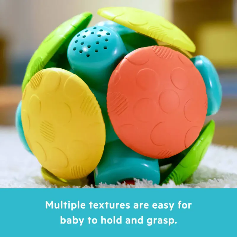 Bright Starts Wobble Bobble Crawl & Chase Baby Activity Ball Toy, Unisex, Ages 3 Months + - 10