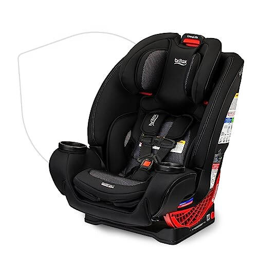 Britax One4Life Dönüştürülebilir Oto Koltuğu Paketi, 5-120 lbs Arası 10 Yıl Kullanım, Arkasına/Önüne Yönelik Bebekten Takviye Koltuğa - 2