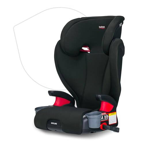 Britax Skyline 2 Aşamalı Kemer Pozisyonlu Takviye Oto Koltuğu, Alacakaranlık - Yüksek Sırtlı ve Sırtıksız Koltuk - 1