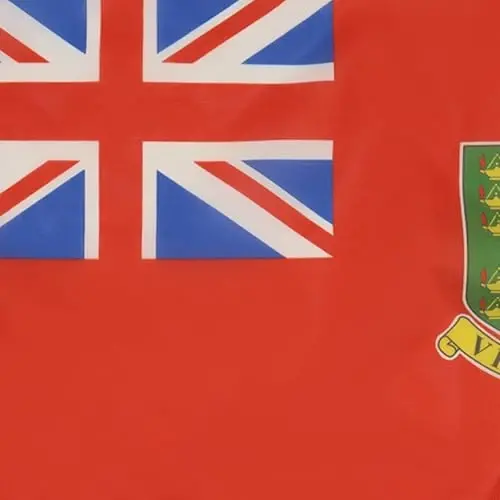 British Virgin Islands fuqarolik dengiz bayrog'i NAUTICAL Flag 18'' x 12'' - Virgin orollik savdo bayroqlari 30 x 45 sm - Qayiq uchun banner 12x18 dyuym - AZ FLAG - 4