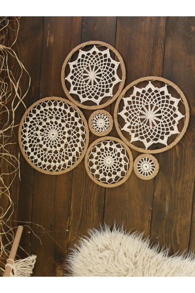 Britishome Six-Piece Bohemian Wall Decor - Dream Catcher - 3