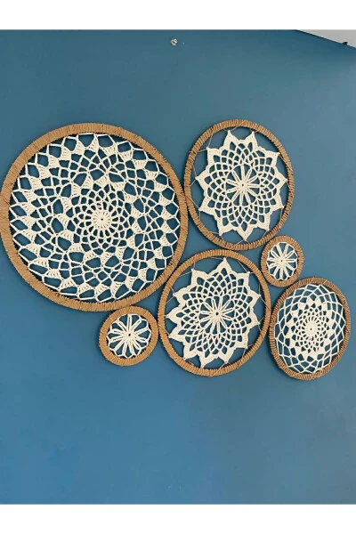 Britishome Six-Piece Bohemian Wall Decor - Dream Catcher - GENEL MARKALAR