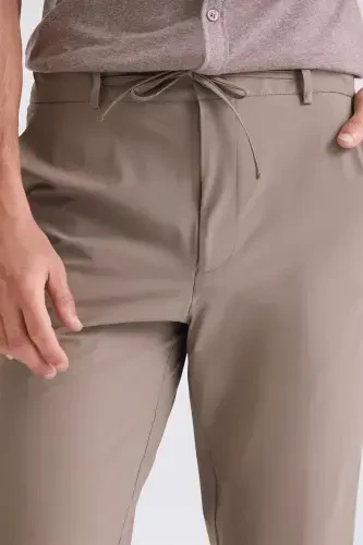 Брюки-джоггеры Vizon Comfort Fit с эластичным поясом - 4