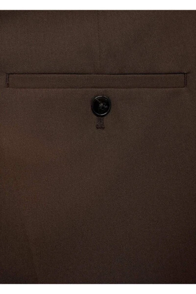 Брюки из ткани стрейч с суперузким кроем - 8