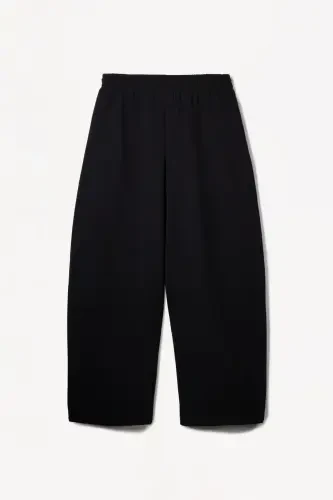 Брюки из хлопка свободного кроя. - 1