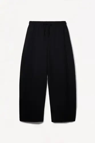 Брюки из хлопка свободного кроя. - 3