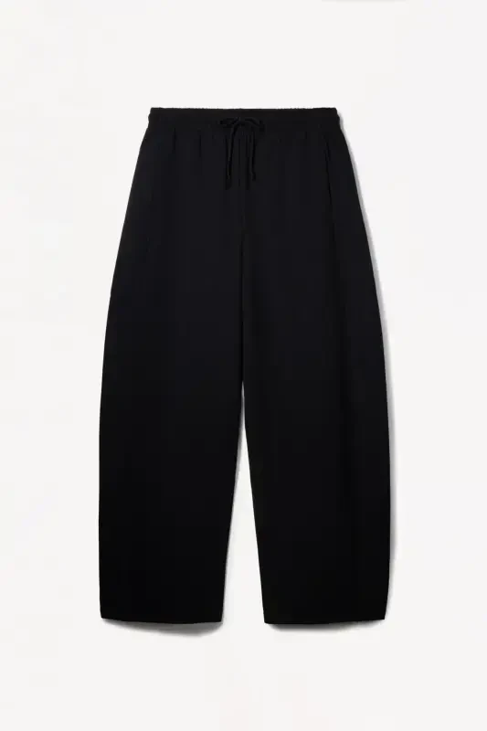 Брюки из хлопка свободного кроя. - 3