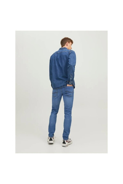 Брюки JACK&JONES 12243592 GLENN ORIGINAL SQ 223 NOOS 5-карманные из эластичной джинсовой ткани - 5