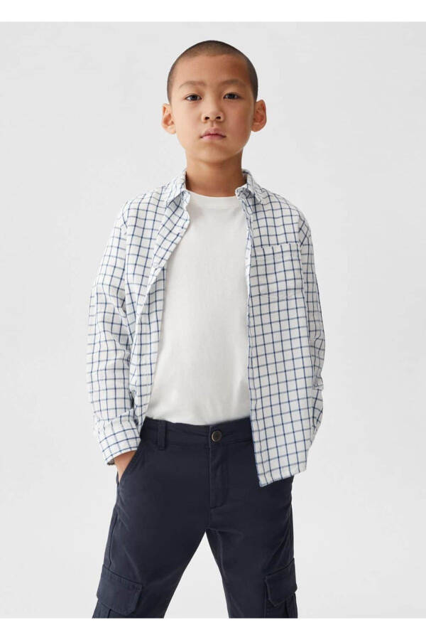 Брюки карго из хлопка - 1