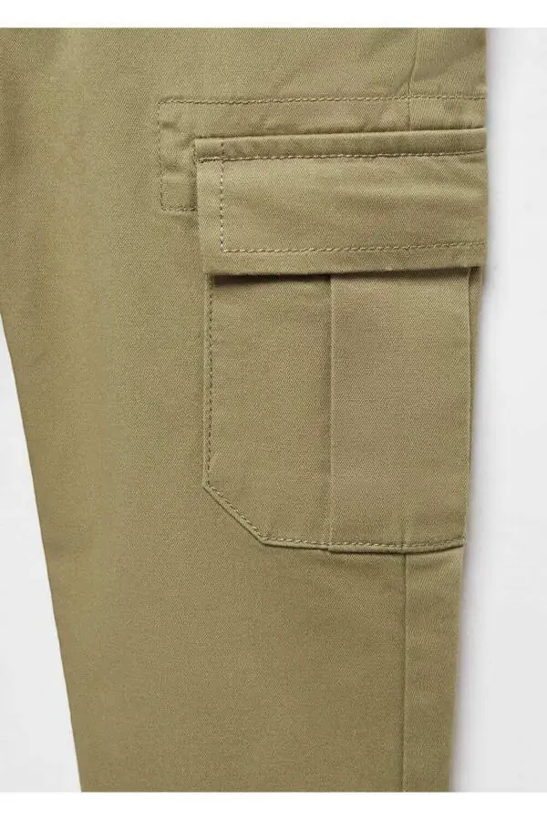 Брюки карго прямого кроя - 3