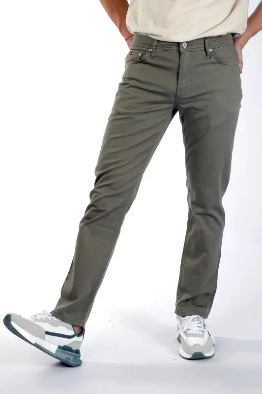 Брюки мужские тканые хаки Stow 1. - LEE COOPER