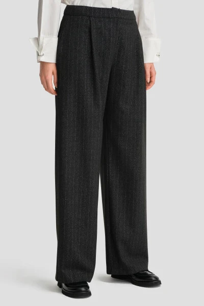 Брюки с пайетками 24K2714 Черный - 10