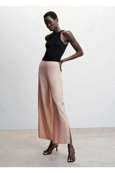 Брюки с разрезами на манжетах - 2