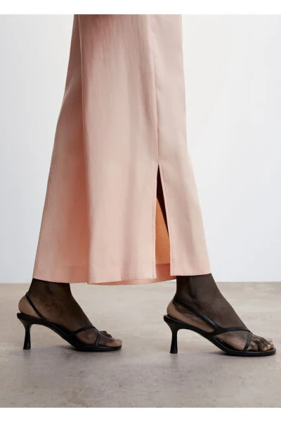 Брюки с разрезами на манжетах - 6