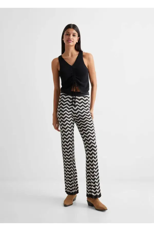 Брюки с узором - 2