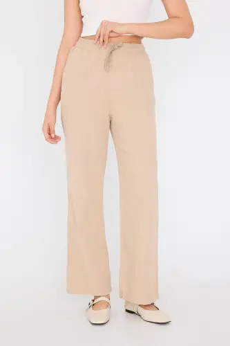 Брюки Wide Leg с поясом PN5118-PNC-Vizon - ADDAX (1)