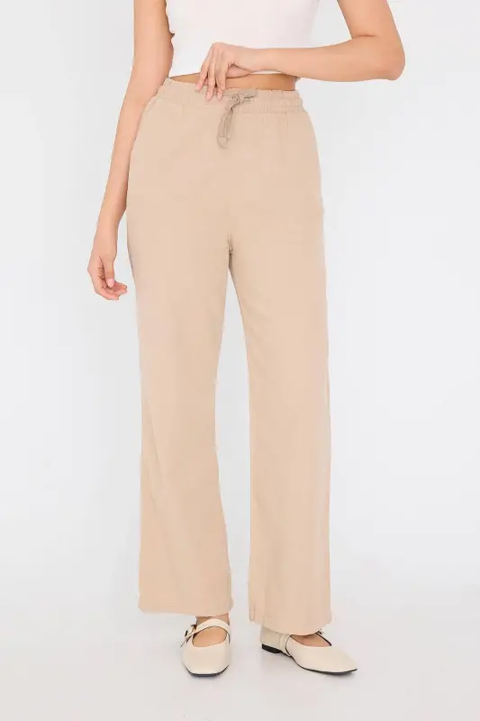 Брюки Wide Leg с поясом PN5118-PNC-Vizon - 2