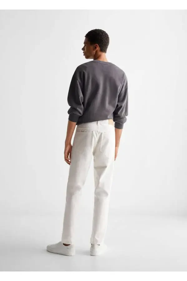 Брюки хлопковые Regular Fit - 4