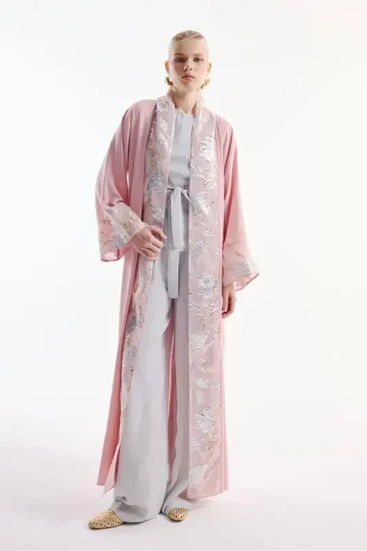 Brokar Garnili Abaya Pushti & Roʻmol-pushti - NUUM DESIGN