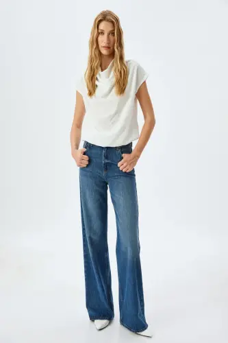 Broken White Women Blouse 5SAK60091UW-BROKEN WHITE - 2