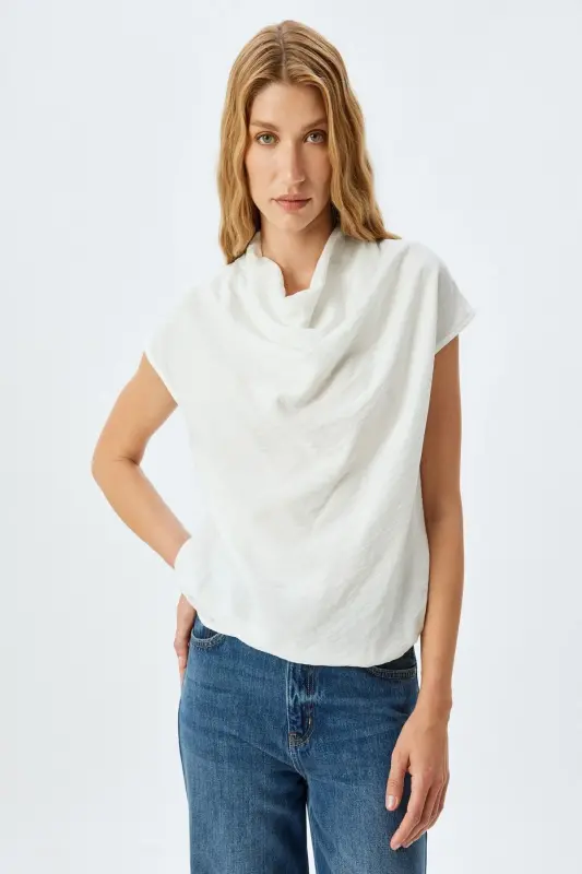 Broken White Women Blouse 5SAK60091UW-BROKEN WHITE - 3