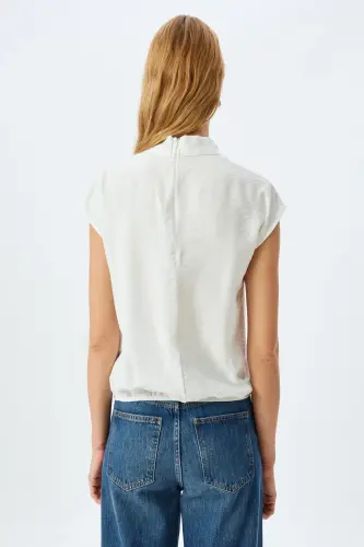 Broken White Women Blouse 5SAK60091UW-BROKEN WHITE - 4