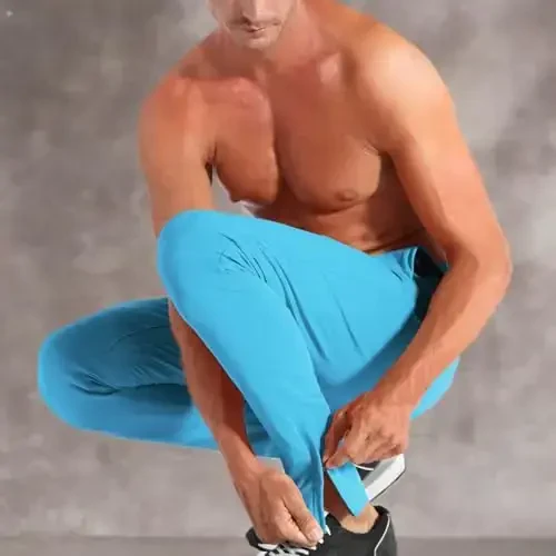 BROKIG Erkaklar Zip Jogger Shim - Kundalik Sport Zalida Mashq Qilish uchun Shimlar Qulay Toraytirilgan Sport Shimlar Cho'ntaklar bilan - 6