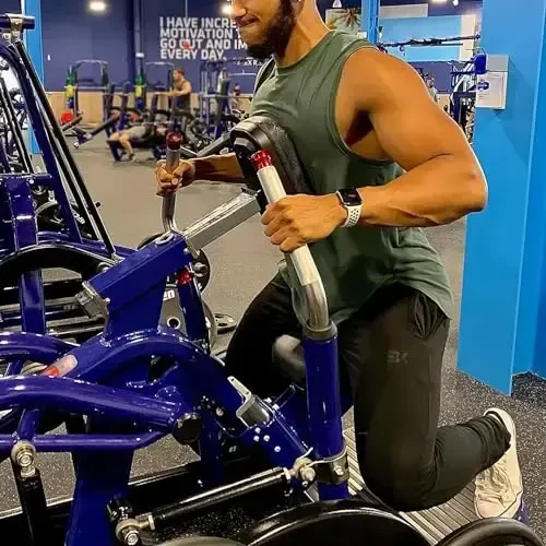 BROKIG Erkaklar Zip Jogger Shim - Kundalik Sport Zalida Mashq Qilish uchun Sport Shimlar Qulay Toraytirilgan Sport Shimlar cho'ntaklar bilan - 3