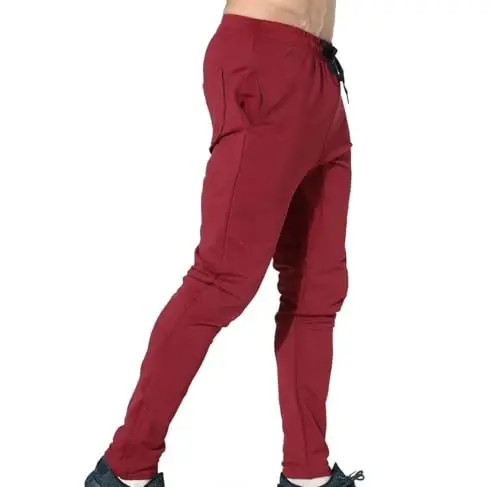 BROKIG Mens Zip Joggers Pants - Casual Gym Workout Track Pants Comfortable Slim Fit Tapered Sweatpants with Pockets - 6