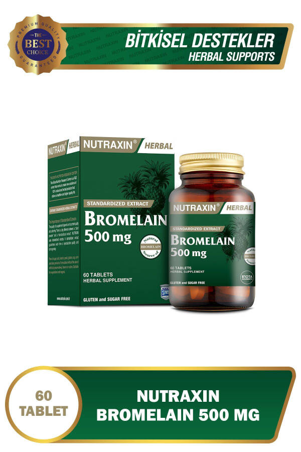 Bromelain 500 Mg 60 Tablet - 1