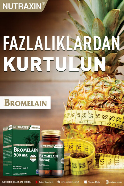 Bromelain 500 Mg 60 Tablet - 2