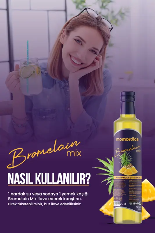 Bromelain Mix - (KOENZİM Q10 VE L-KARNİTİN ILAVELİ) - 4