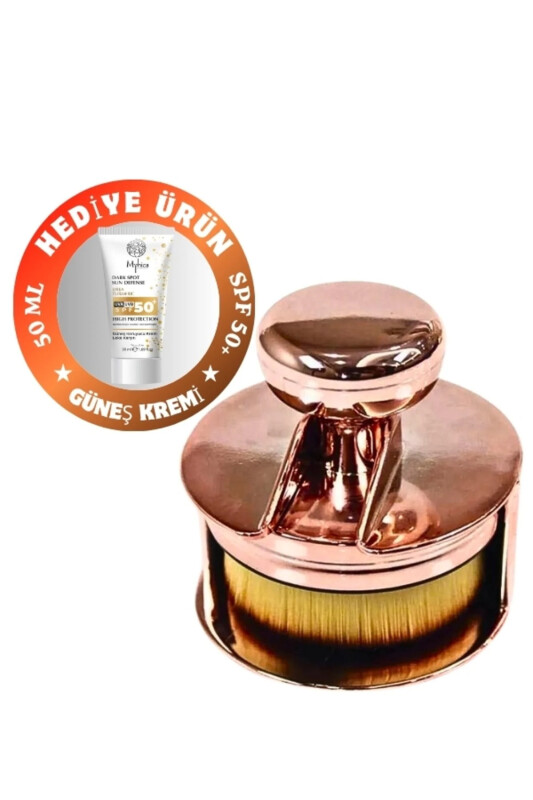 Bronzy Glow Foundation Brush 247 8680742417223 - 1